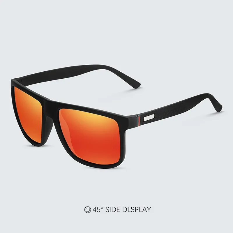 Lunettes de soleil carrées, style lifestyle