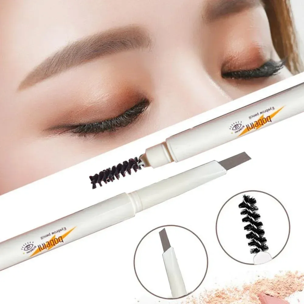 Crayon à sourcils double extrémité, en situation