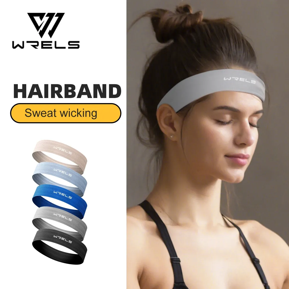 Bandeau de sport antidérapant, vue détaillée