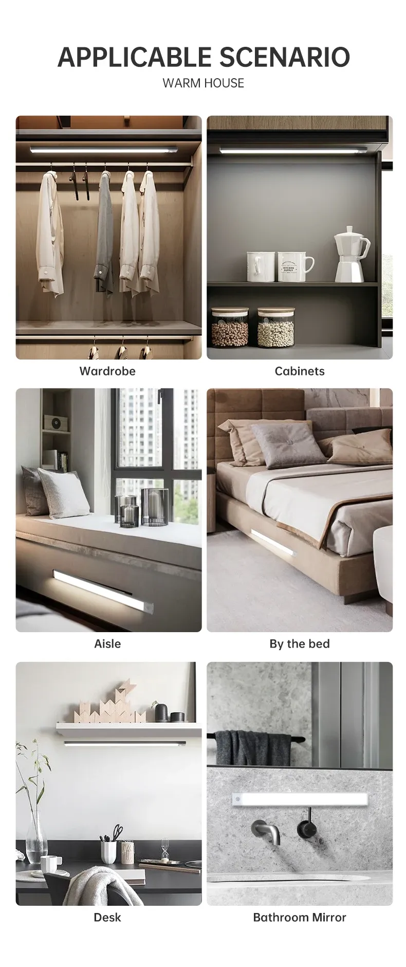 Veilleuse LED, ambiance chaleureuse