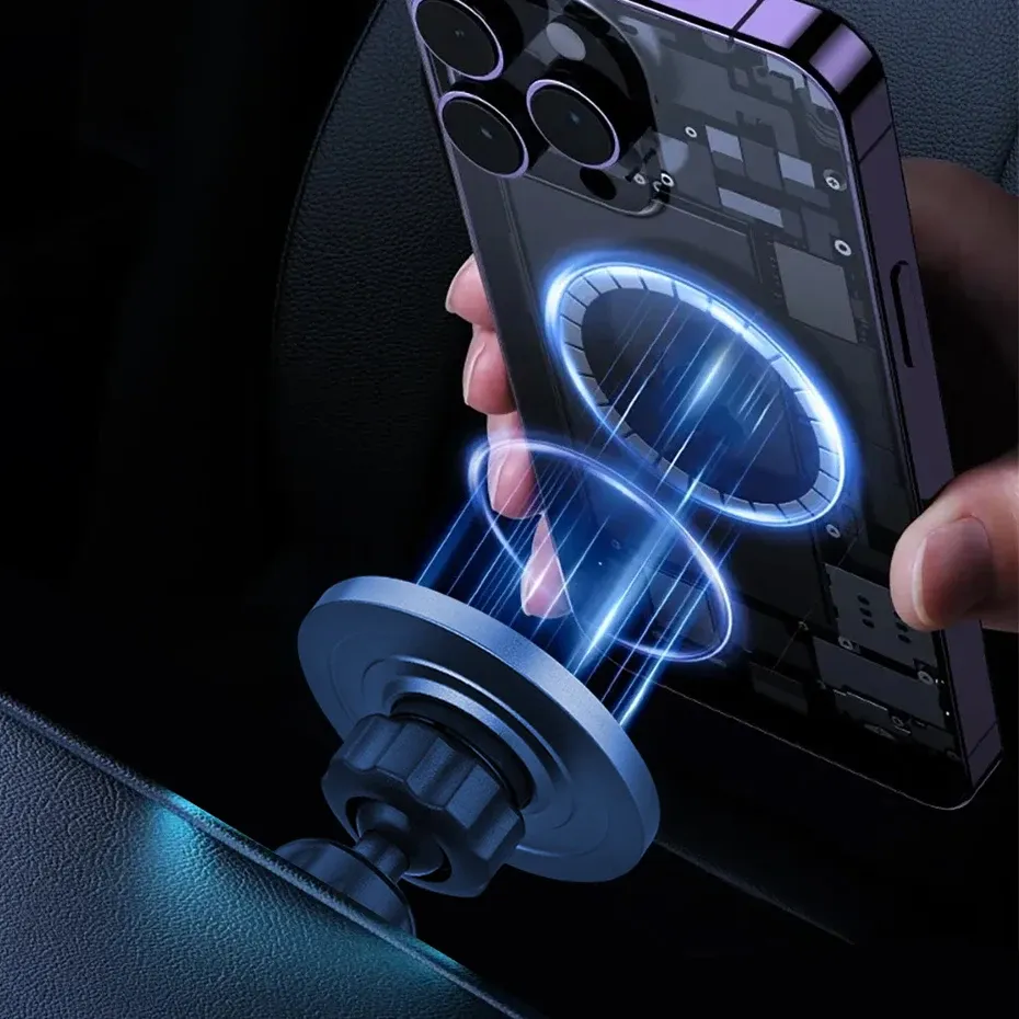 Support magnétique universel pour téléphone portable à fixer sur fente CD de voiture, compatible iPhone 3