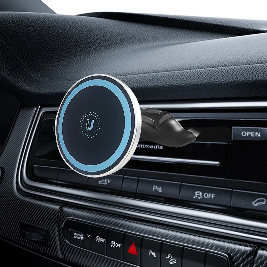 Support magnétique universel pour téléphone portable à fixer sur fente CD de voiture, compatible iPhone 2