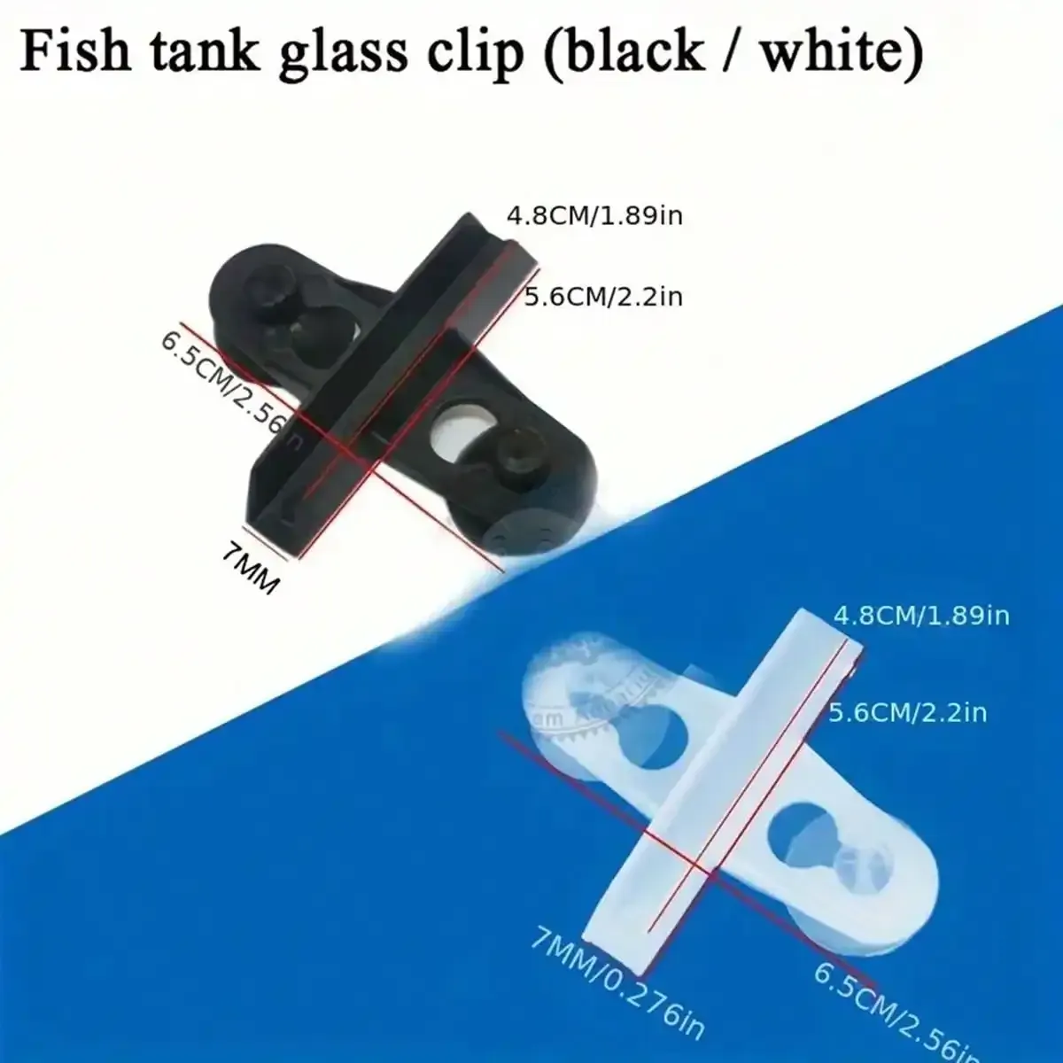 Grille de séparation réglable pour aquarium avec ventouses, coulissante vers le haut, facile à installer 4