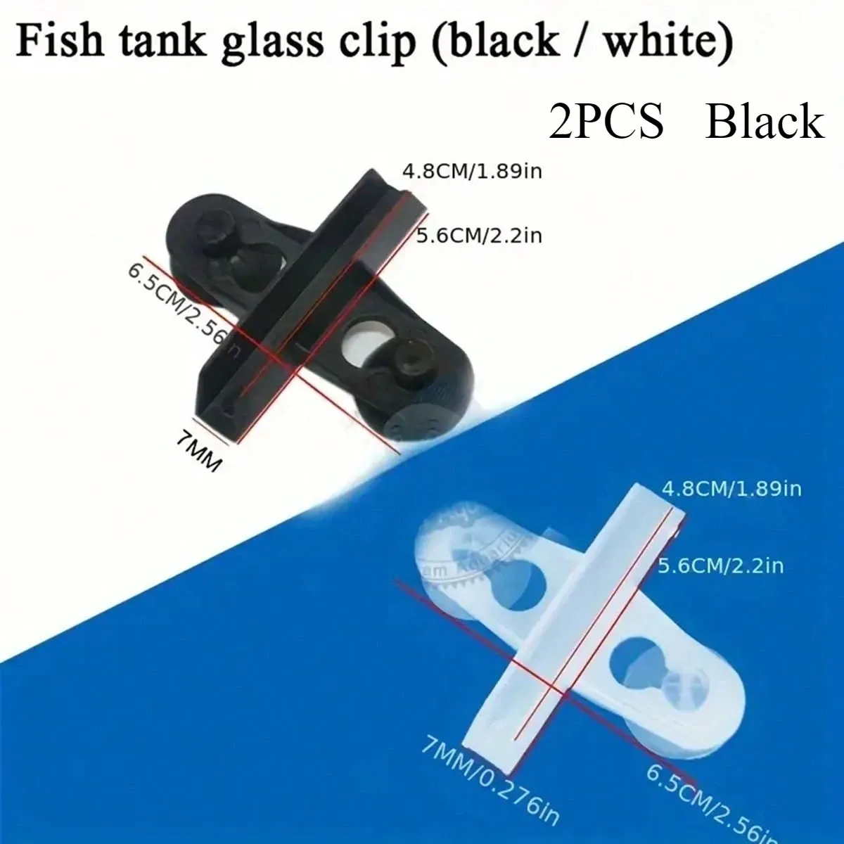 Grille de séparation réglable pour aquarium avec ventouses, coulissante vers le haut, facile à installer 10