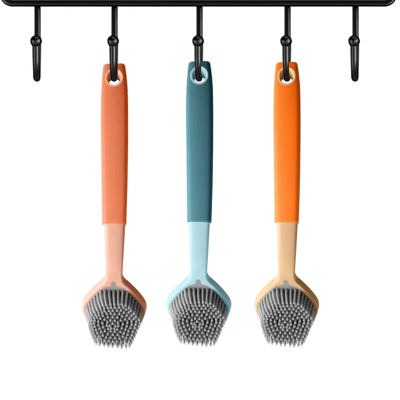Brosse à vaisselle en silicone pour cuisine et évier 2