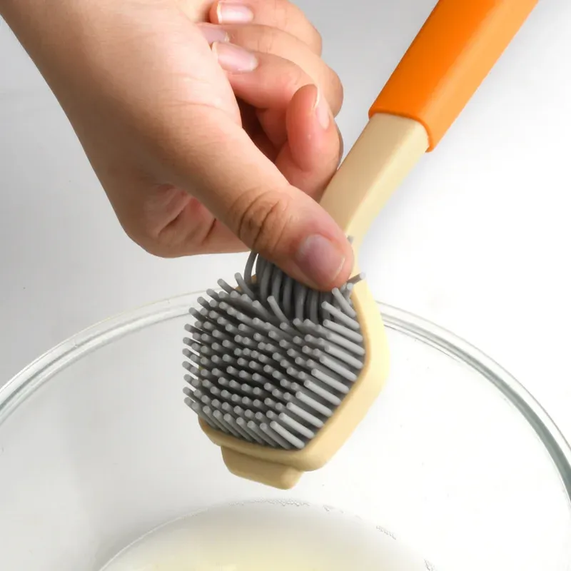 Brosse à vaisselle en silicone pour cuisine et évier 3