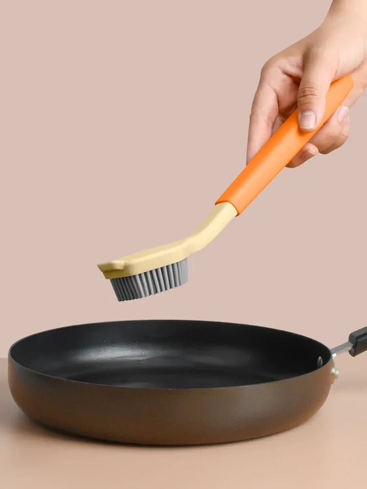 Brosse à vaisselle en silicone, utilisation quotidienne