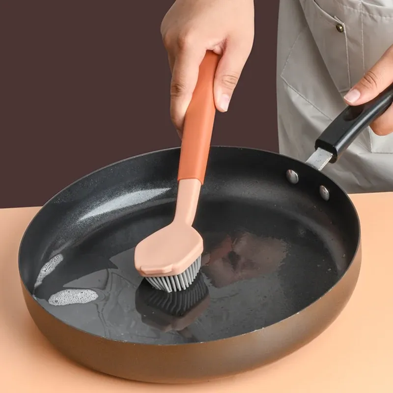 Brosse à vaisselle en silicone, présentation