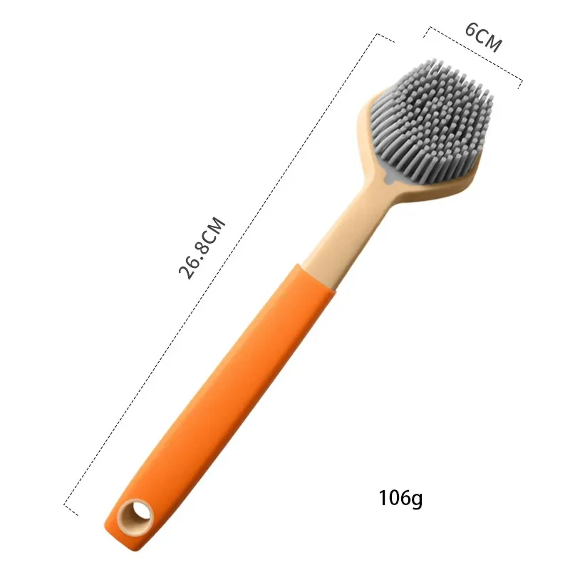 Brosse à vaisselle en silicone, ambiance cuisine
