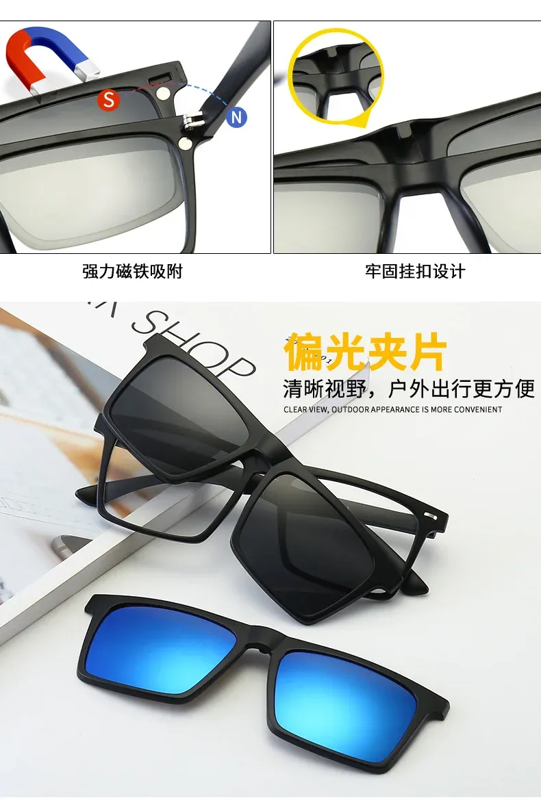 Lunettes carrées, mise en situation