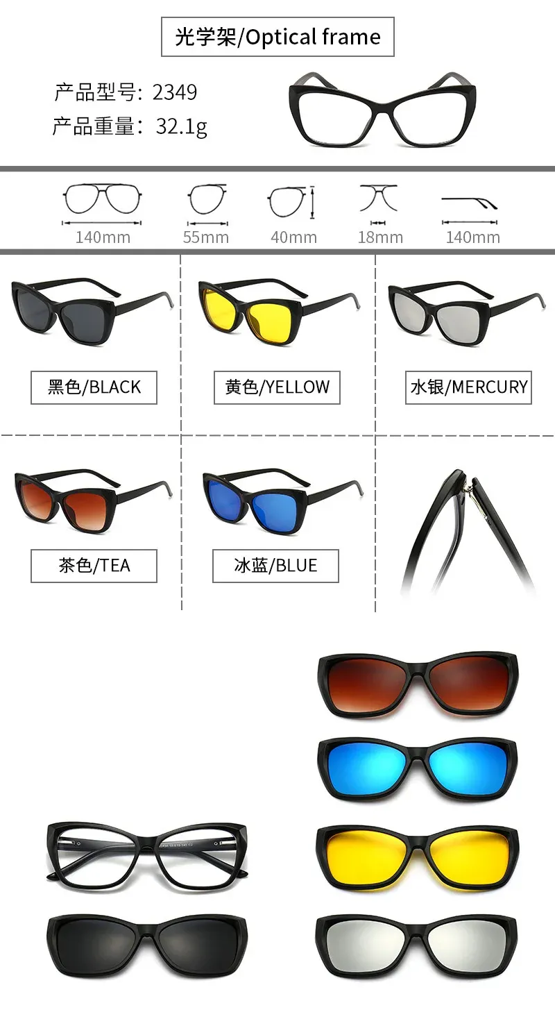 Lunettes carrées polarisées, présentation lifestyle