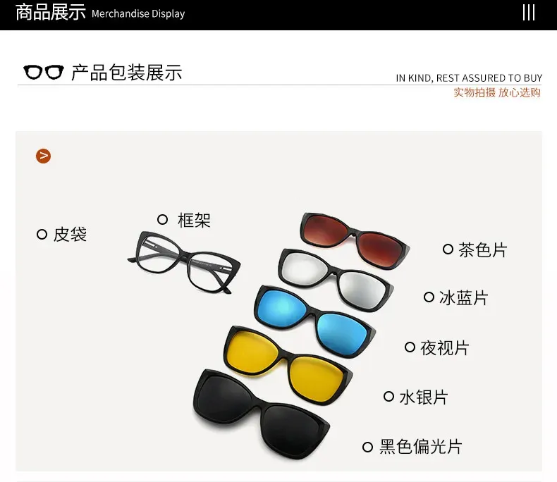 Lunettes carrées polarisées, détail de la monture