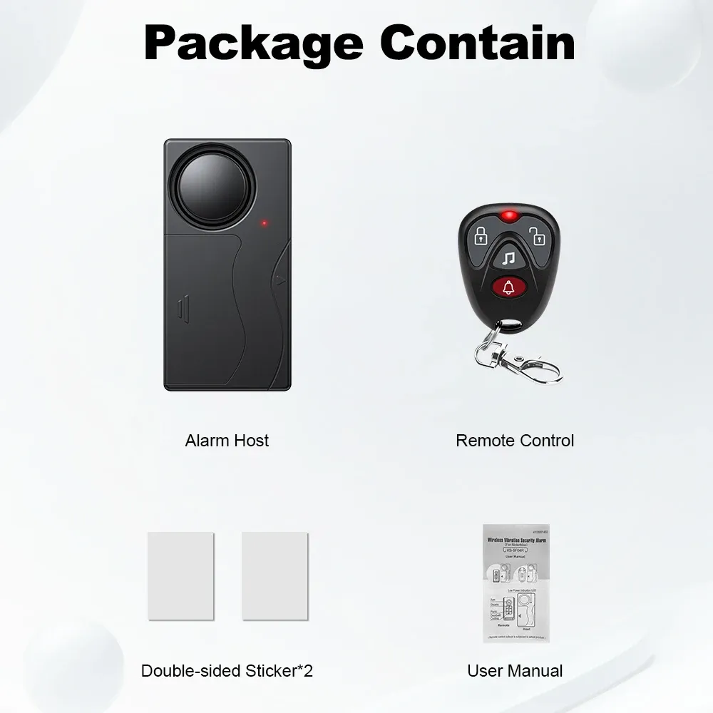 Alarme Awapow, contenu du coffret