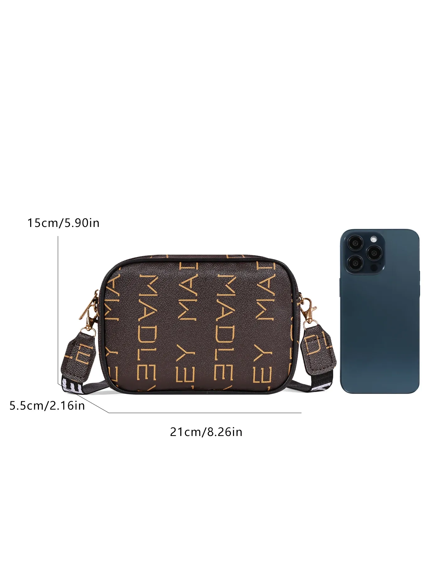 Sac à bandoulière porté au quotidien