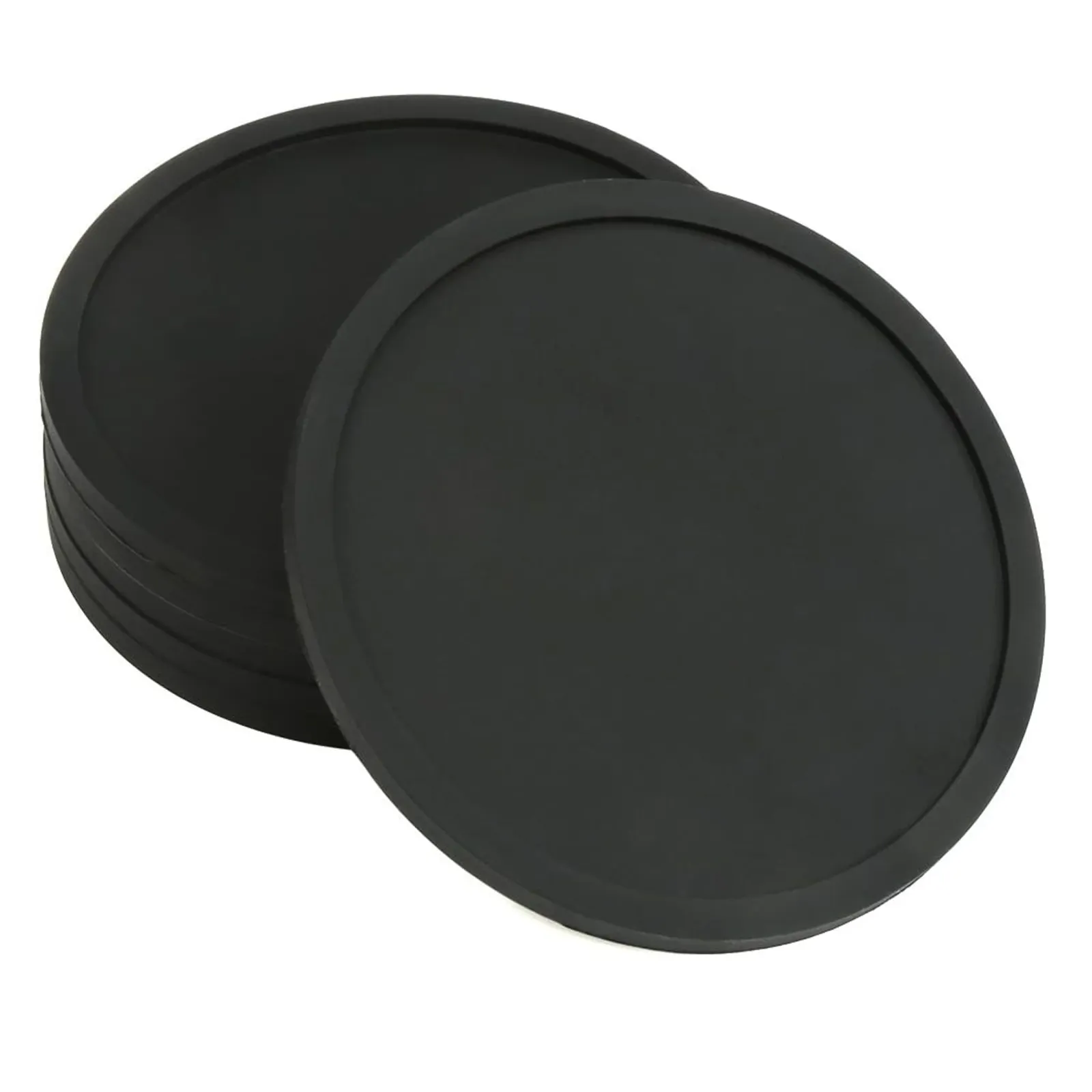 Sous-verres en silicone dans un intérieur raffiné