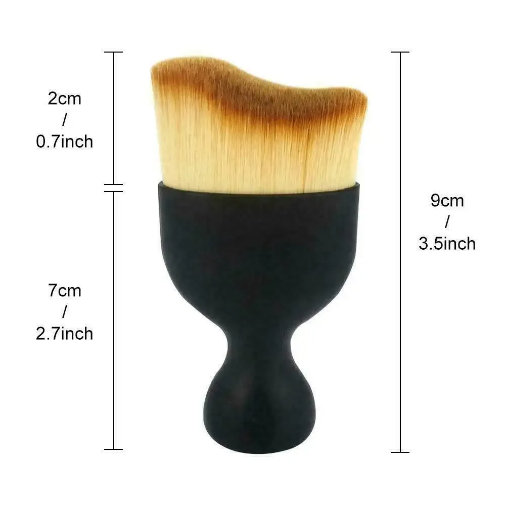 Brosse douce pour intérieur de voiture, outil de dépoussiérage pour la maison et le bureau, outil de nettoyage des détails, 1 pièce 2