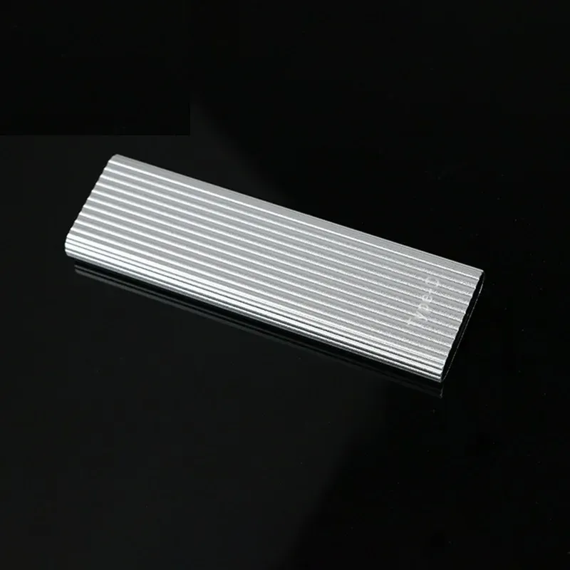 Boîtier de disque dur externe en métal, design épuré