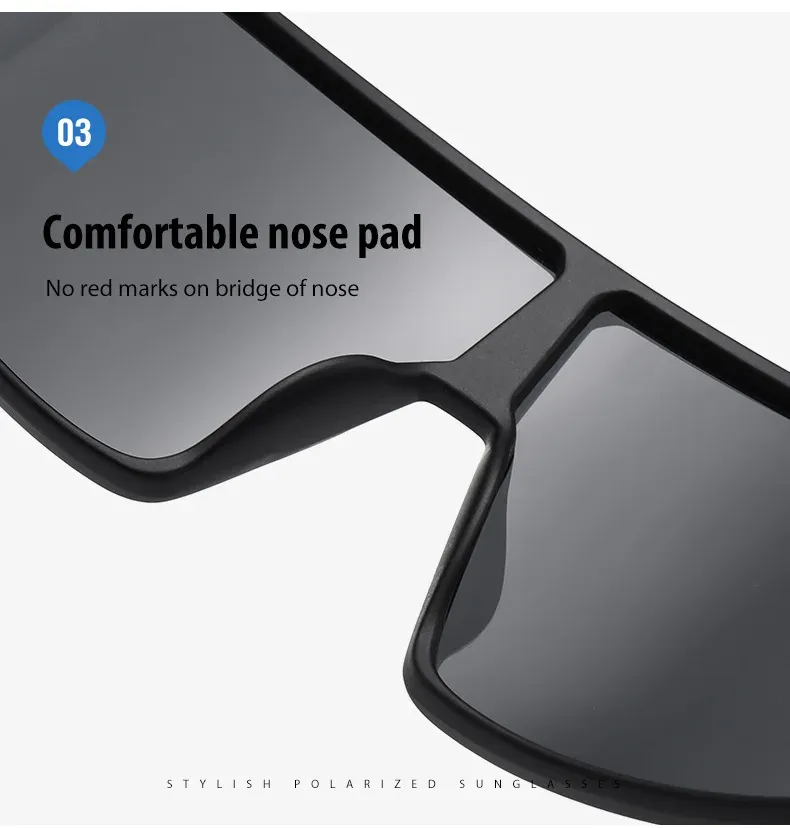 Lunettes de soleil, détail des verres