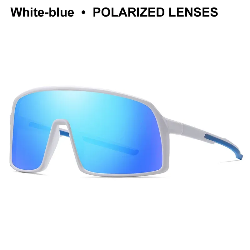 Lunettes de soleil polarisées photochromiques à grande monture, protection UV400, pour hommes et femmes, monture TR90 13
