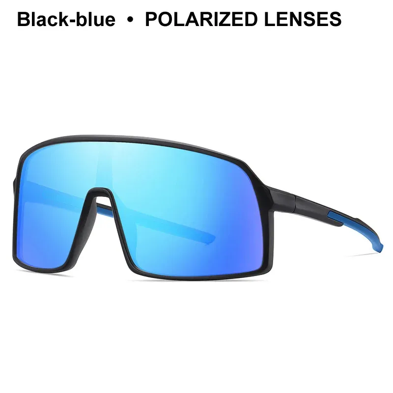 Lunettes de soleil polarisées photochromiques à grande monture, protection UV400, pour hommes et femmes, monture TR90 11