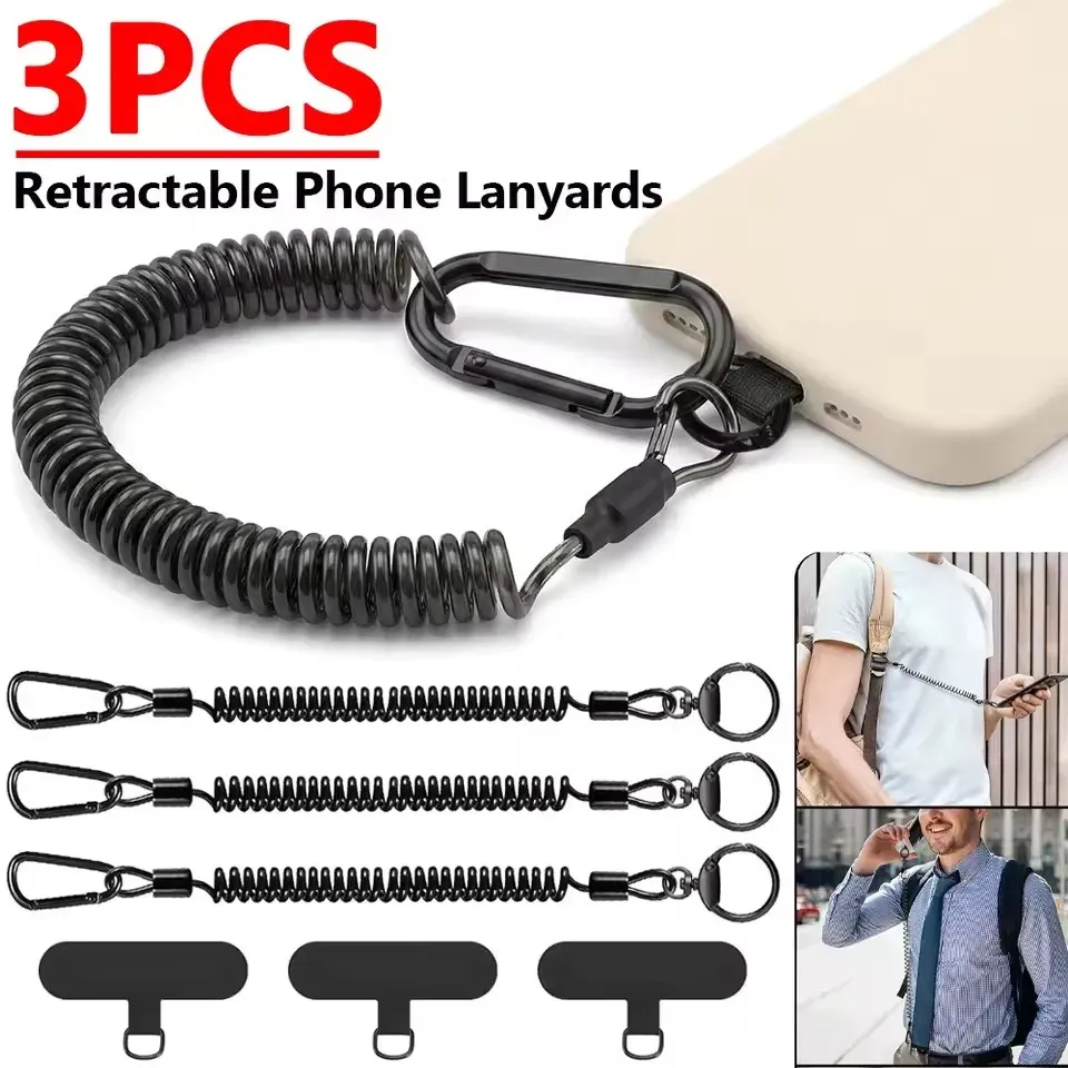 Cordon de sécurité rétractable pour téléphone