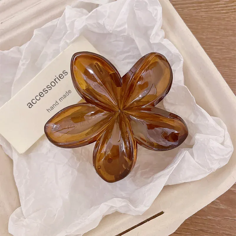 Pince à Cheveux Géométrique en Métal, Pince Crabe Croisée Élégante pour Femme et Fille 9