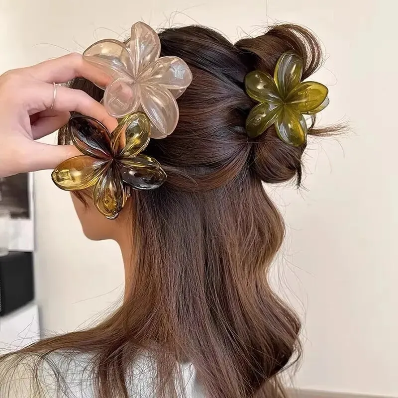 Pince à Cheveux Géométrique en Métal, Pince Crabe Croisée Élégante pour Femme et Fille 29