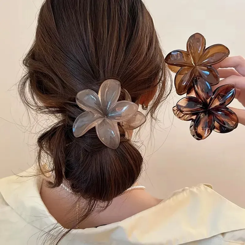 Pince à Cheveux Géométrique en Métal, Pince Crabe Croisée Élégante pour Femme et Fille 28