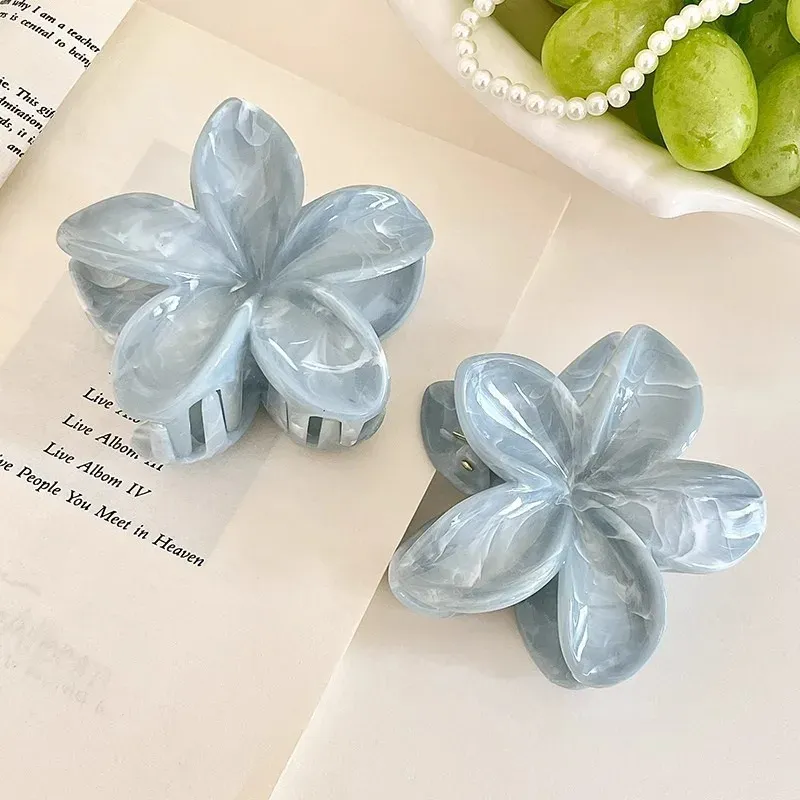 Pince à Cheveux Géométrique en Métal, Pince Crabe Croisée Élégante pour Femme et Fille 21