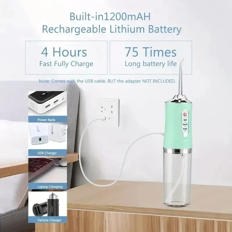 Accessoires et embouts de l'hydropulseur électrique
