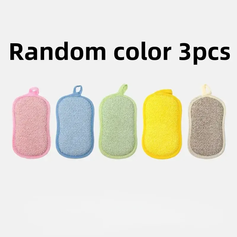 Lingettes éponge multifonctions – Tampons de nettoyage lavables et réutilisables pour cuisine et salle de bain, casseroles, poêles et plats 8