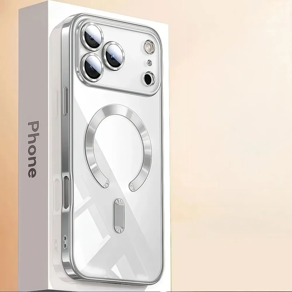 Coque de luxe en situation d'utilisation