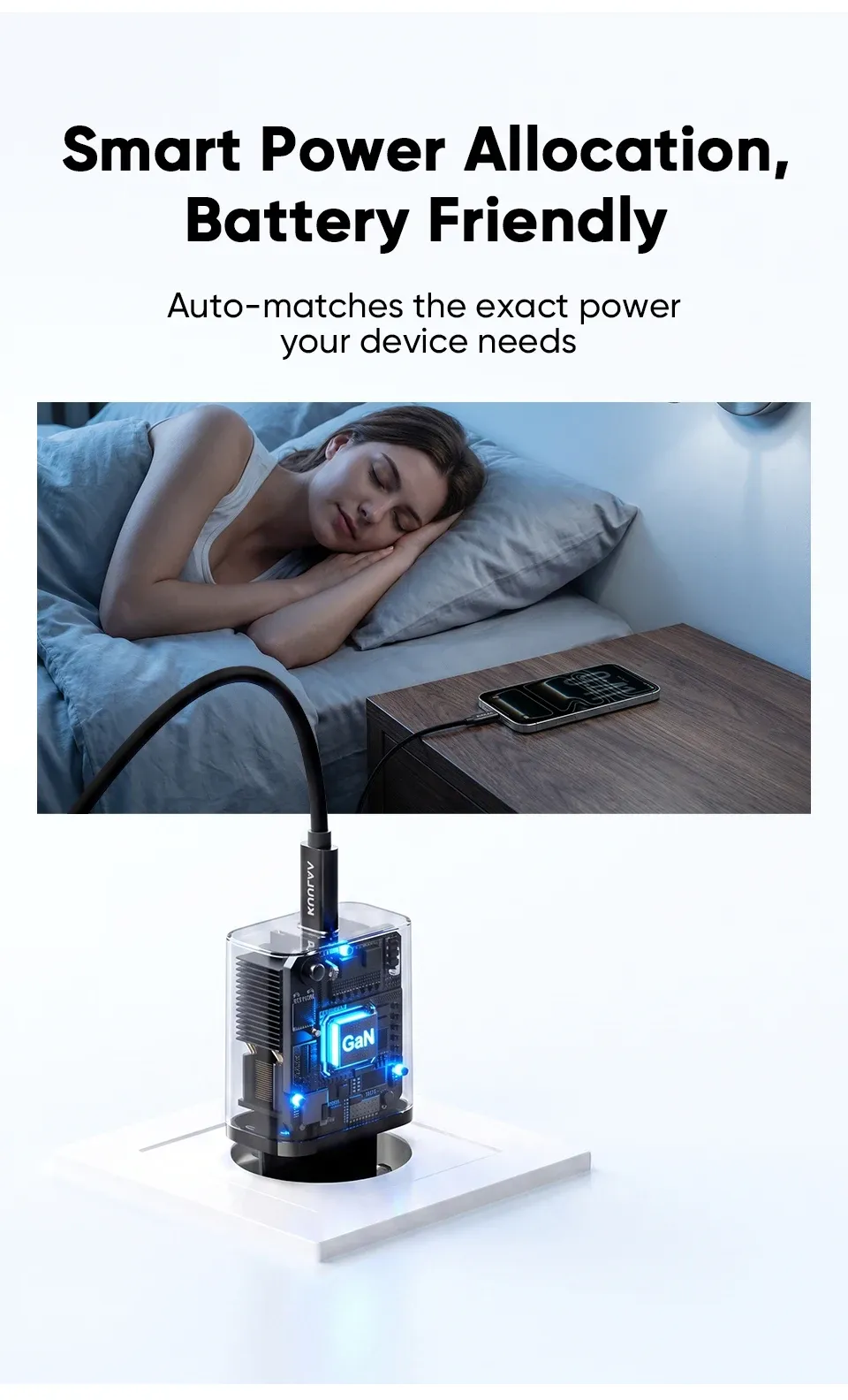 Chargeur KUULAA Mini, détails du produit