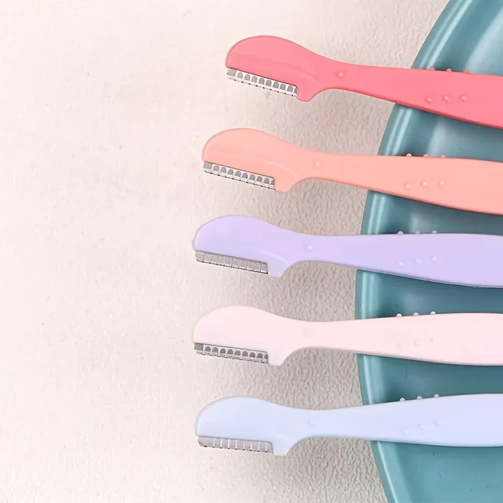 Lot de 5, 10, 15 ou 20 rasoirs à sourcils, outil d'épilation du visage facile à utiliser 2