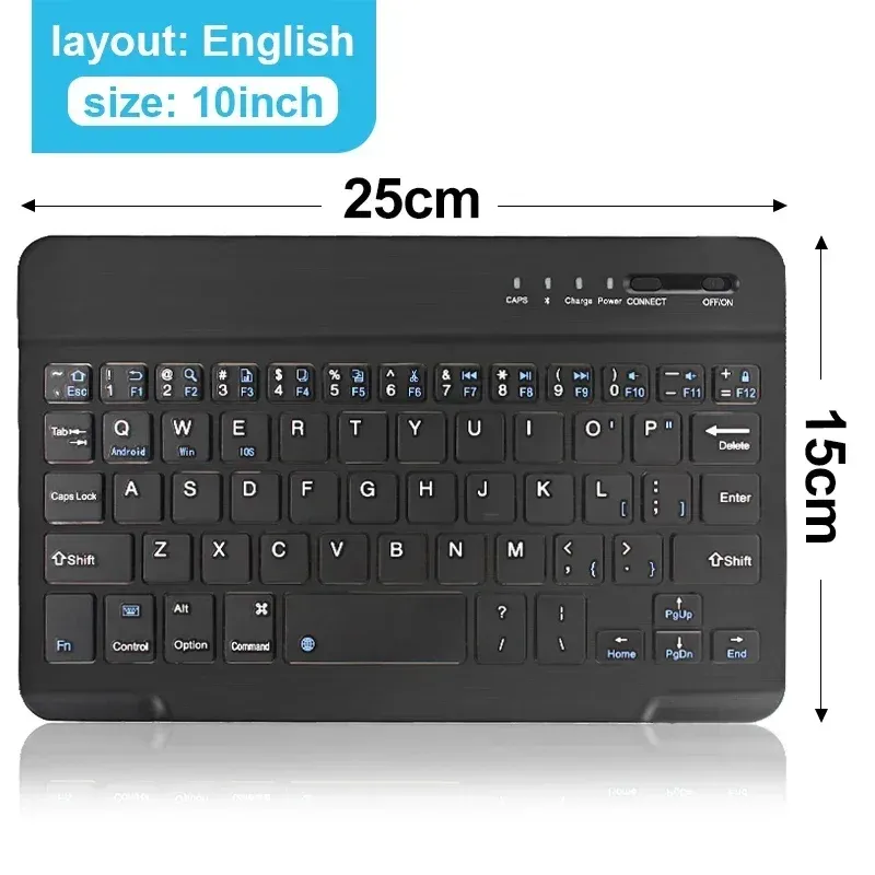 Clavier Bluetooth pour iPad (10e génération), iPad Pro, iPad Air et iPad mini 7