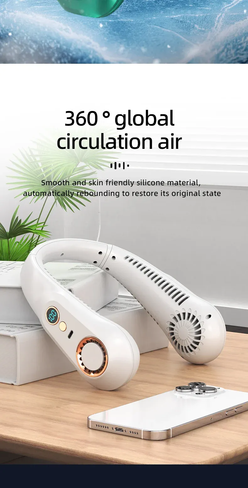Ventilateur de cou pour la vie de tous les jours