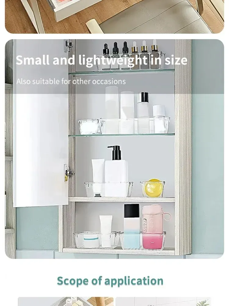 Rangement modulable avec bacs transparents