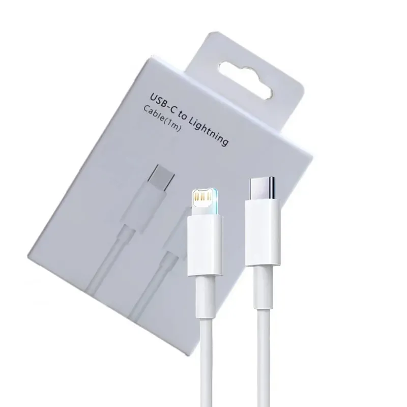 Câble PD de charge rapide 35 W pour Apple iPhone 14, 13 Pro Max, 11, 12 mini, X, XR, XS Max, 7, 8 Plus, USB-C à USB-C, ligne rapide, 1 m, 2 m 7