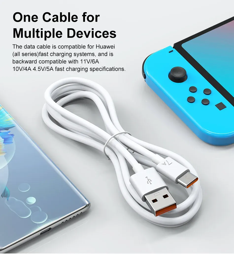 Câble USB Type-C, finition soignée