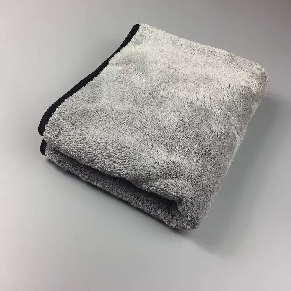Serviette de lavage pour voiture en microfibre 100 x 40 cm, séchage rapide et extra doux, haute absorption 6