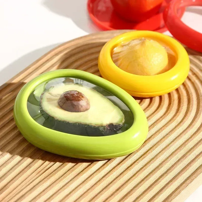 Conteneur de stockage réutilisable en silicone pour fruits et légumes, pour réfrigérateur 3