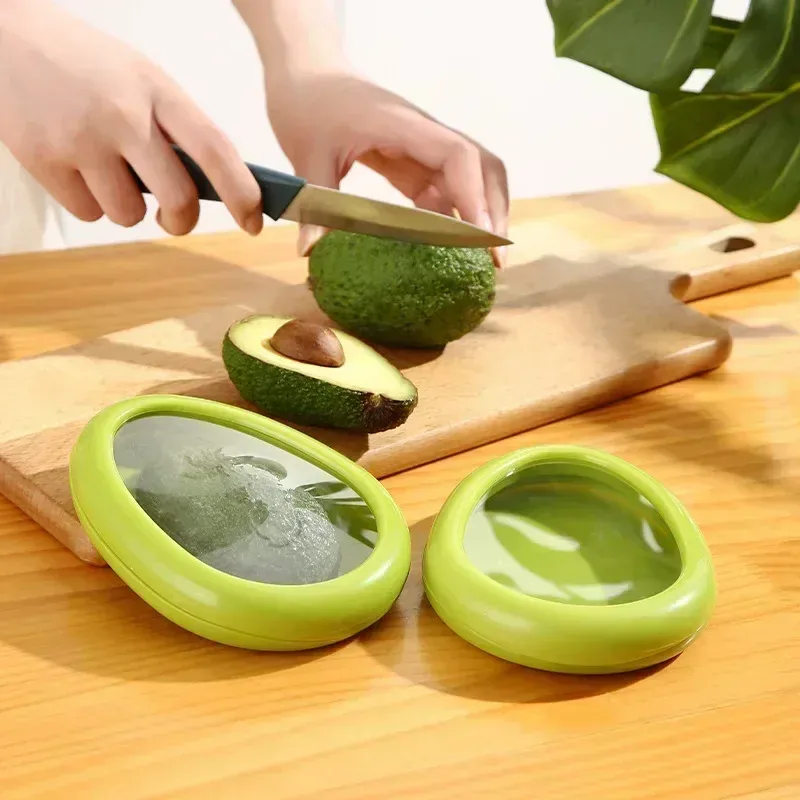 Conteneur de stockage réutilisable en silicone pour fruits et légumes, pour réfrigérateur 4