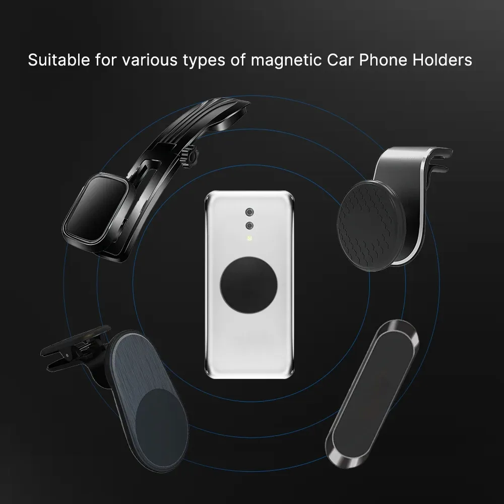Plaque métallique pour support de téléphone de voiture, vue 14