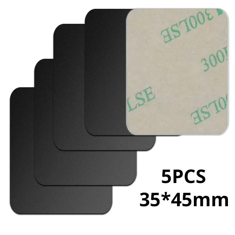 Plaque métallique adhésive universelle pour support magnétique de téléphone de voiture 19