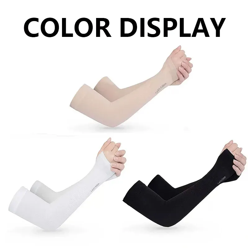 Manchons de bras anti-UV pour homme et femme, lot de 3 ou 5 pièces, pour sports de plein air 6