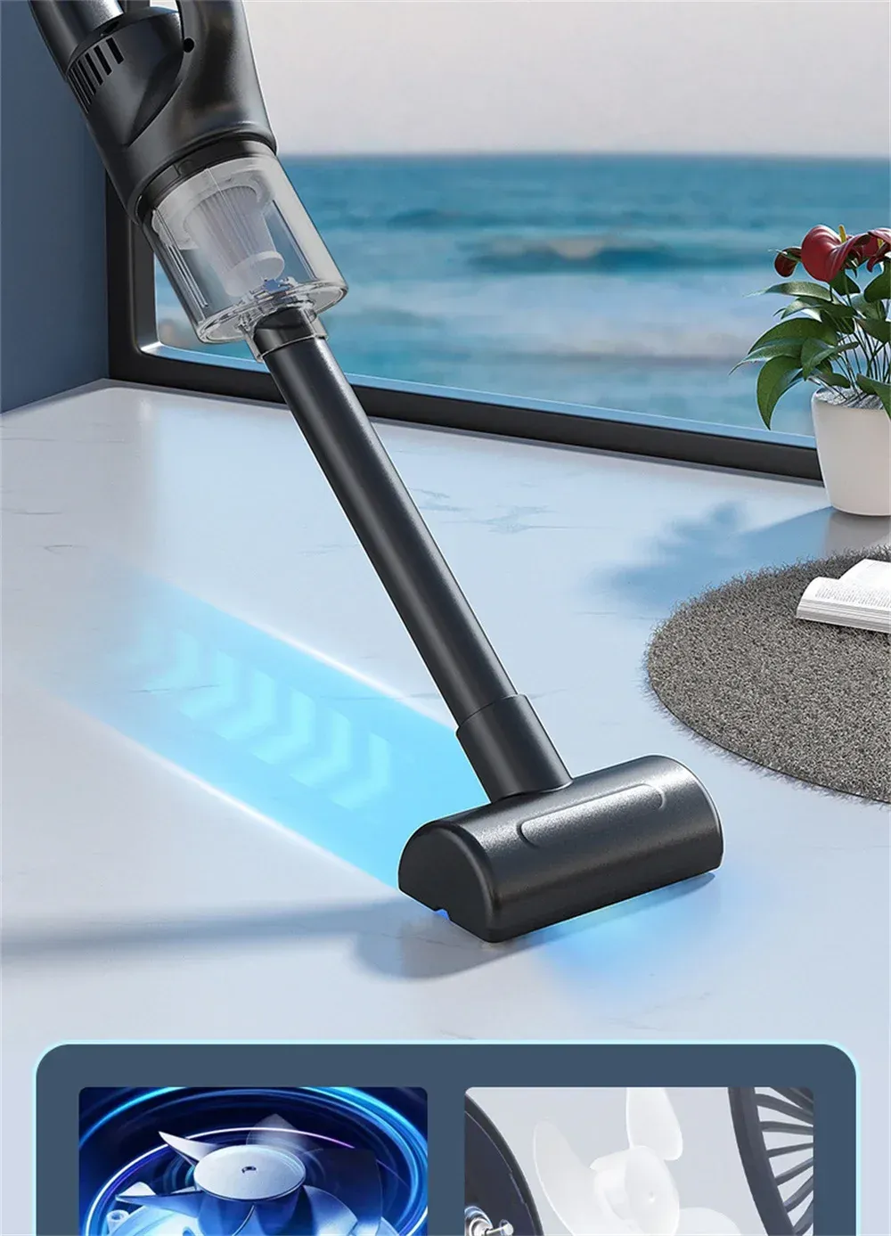 Aspirateur à main sans fil, utilisation domestique