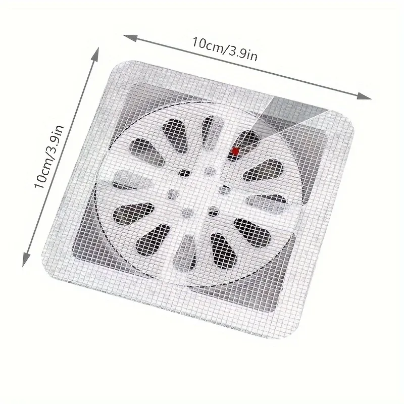 Filtres adhésifs pour drain de douche en maille