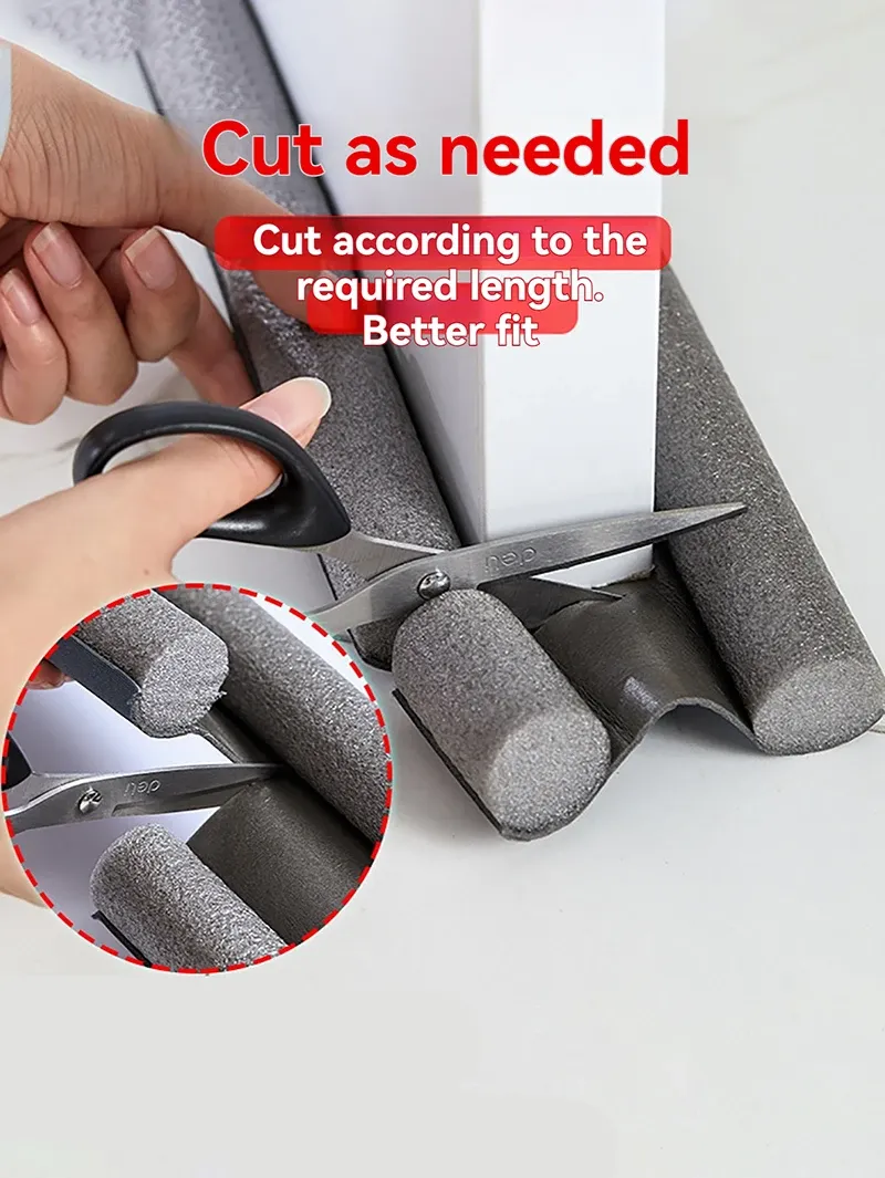 Bande d'étanchéité pour bas de porte, barrière anti-insectes
