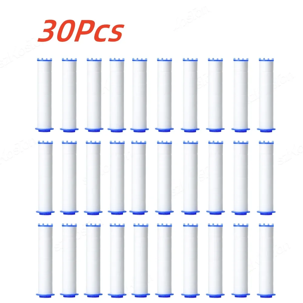 Cartouche filtrante de rechange en coton PP pour pommeau de douche, lot de 5 à 50 pièces, adoucissement de l'eau dure 10