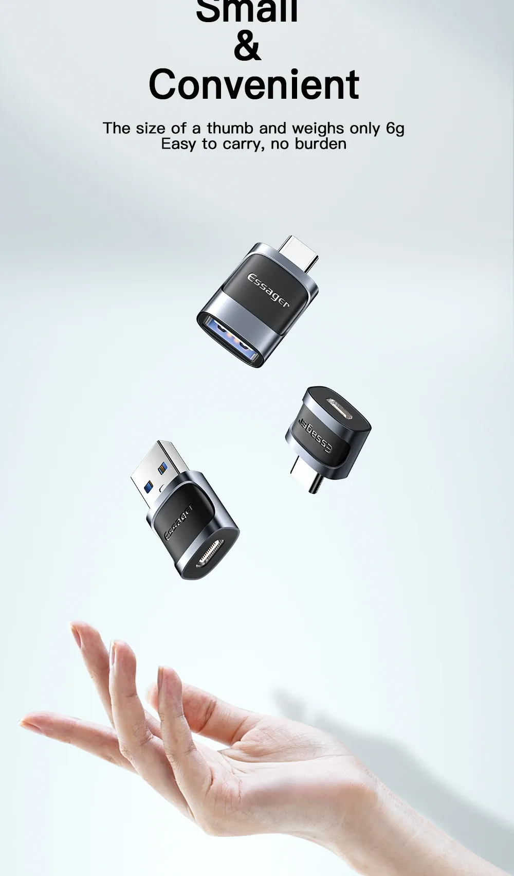 Adaptateur OTG compact